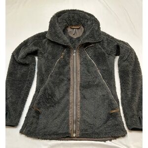 Kuhl Flight Performance Jacket Women S Sherpa Fleece Zip-In Hood Apres-Ski